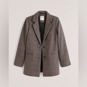 Abercrombie and Fitch Women’s Oversized Wool Blend Blazer - Size: Small